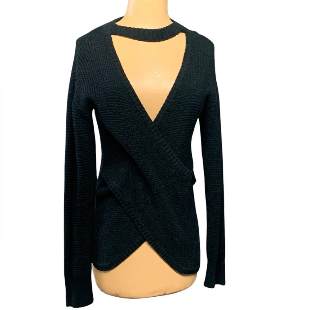 Guess, Cotton Wrap Sweater Top